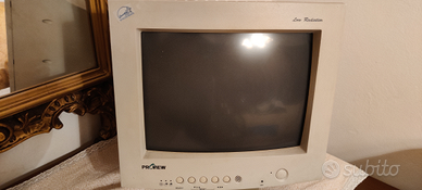 Monitor 14 pollici con tubo catodico