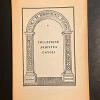Collezione Ariostea Davoli, 1933 - Libro