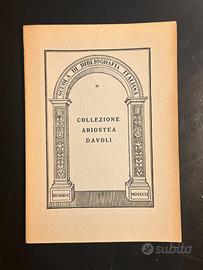 Collezione Ariostea Davoli, 1933 - Libro