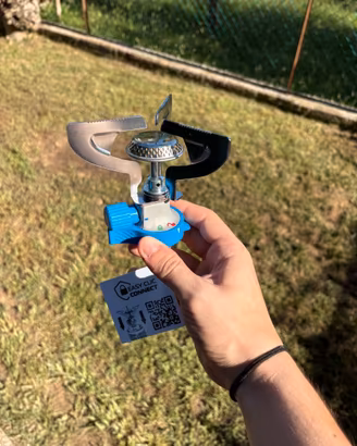 Fornellino campeggio Campingaz Bleuet Compac Nuovo