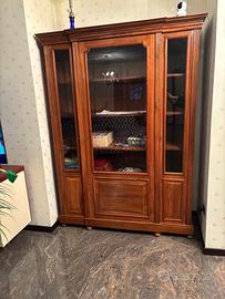 Libreria legno di noce