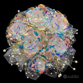 BOUQUET SPOSA IRIDESCENTE