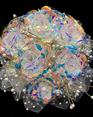 BOUQUET SPOSA IRIDESCENTE