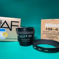 Nikon 20mm f/2.8 D + Paraluce HB-4