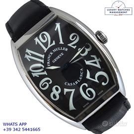 FRANCK MULLER Casablanca 6850 Cintree Curvex black