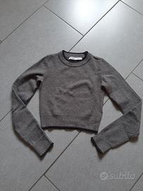 Maglione Bershka grigio taglia XS