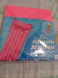 materassino rosa gonfiabile per mare e piscina 