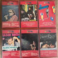 6 musicassette originali Vasco Rossi