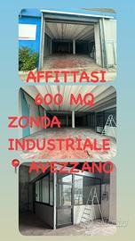 Affittasi Magazzino Zona Industriale Avezzano