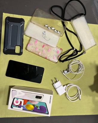 Samsung Galaxy A51 128 GB + cover
