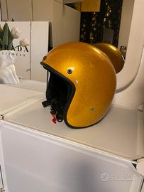 Casco moto custom