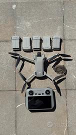 DJI Mini 3 Pro + DJI RC + batterie originali