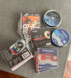 Blu-ray   cd-r  e custodie