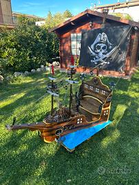 Galeone Capitan Uncino Peter Pan Pirati dei Caraib