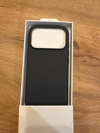 Custodia techwoven nera per iphone 17 pro
