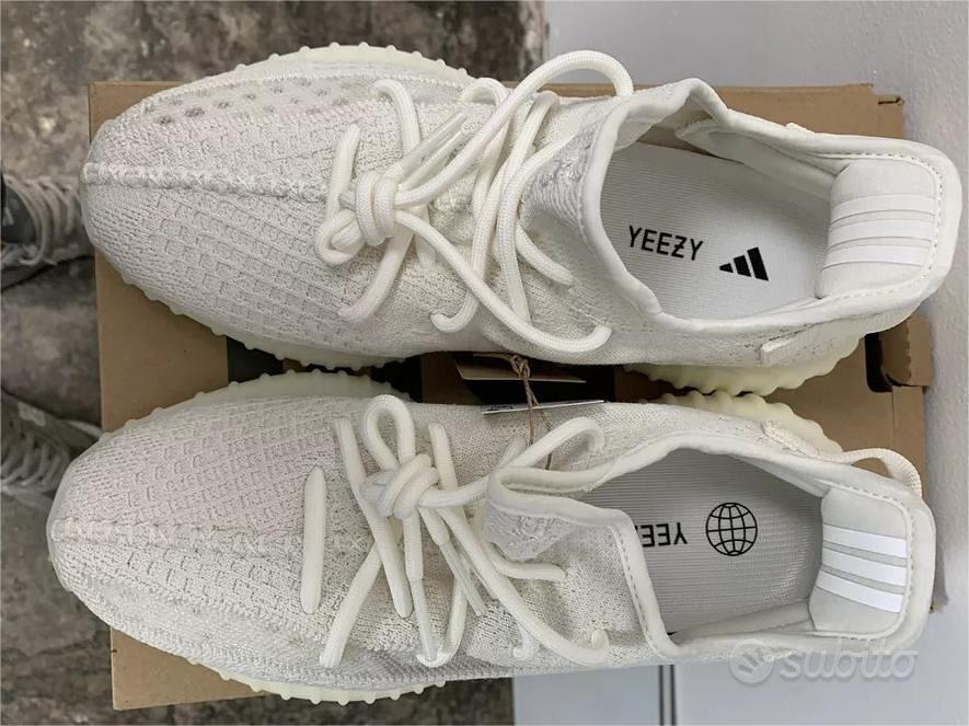 Adidas Yeezy Boost 350 V2 Bianco Sporco Taglia 42 Abbigliamento e Accessori In vendita a Milano