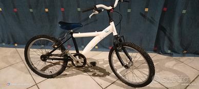 bici bambino bianco-nera 