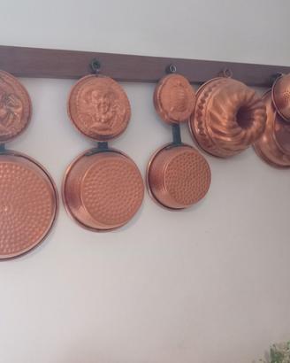 Oggetti d'arredo in rame