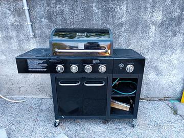 BBQ a gas