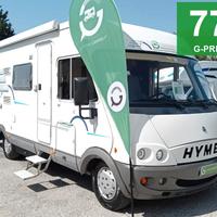 MOTORHOME HYMER DUCATO GARAGE MATRIMONIALE BASCULA