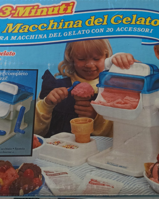 Gioco vintage "la macchina del gelato"