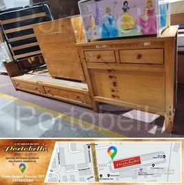 Codice: 271844 LETTO SINGOLO IN PINO RUSSO CON 6