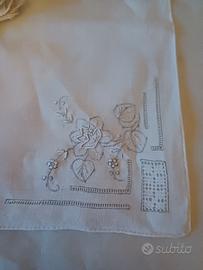 fazzoletti da taschino ricamo a mano 