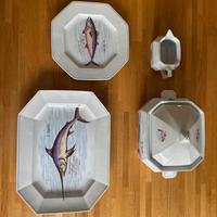 Set piatti per pesce