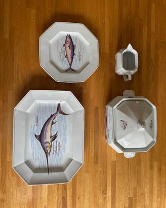 Set piatti per pesce
