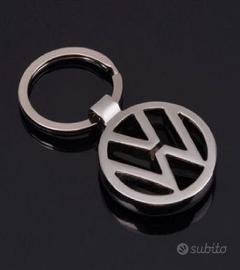 PORTACHIAVI AUTO VOLKSWAGEN 3D METALLO IN ACCIAIO