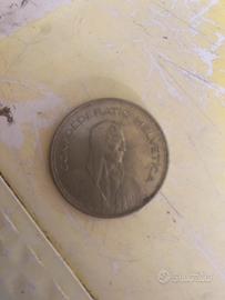 Moneta 5 franchi svizzeri de 1994