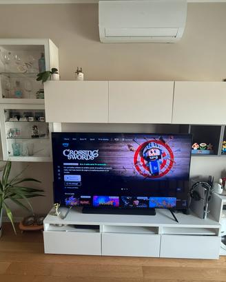Soggiorno completo Ikea bestä + cubotti eket