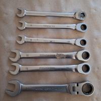 6 chiavi a cricchetto