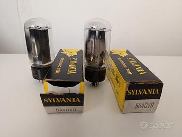 Valvole Sylvania 5R4GYB