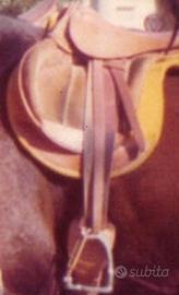 sella equitazione olimpica cuoio artigianDe Santis