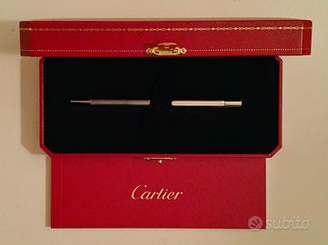 Penna a sfera Cartier Must II Trinity Godron