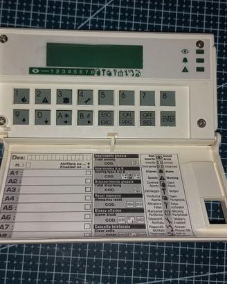 Tastiera LCD per centrali Bentel Omnia e Academy