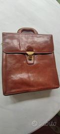 borsa a cartella cuoio