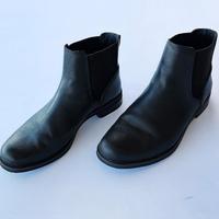 Stivaletti Timberland donna tg.39,5 in pelle nera