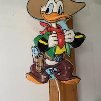 Lampada a muro di Paperino.