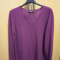 maglione donna fucsia 