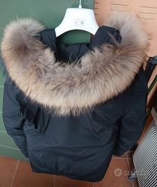 woolrich donna nero tg L 