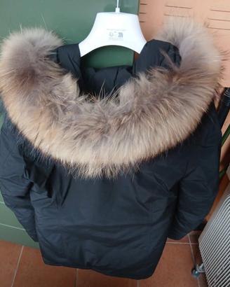 woolrich donna nero tg L 