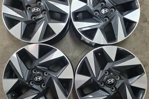 4 cerchi lega hyundai i10 i20 r15 lt4252