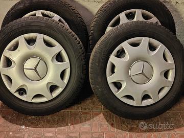 RUOTE INVERNALI CON BORCHIE MERCEDES CLASSE A/B