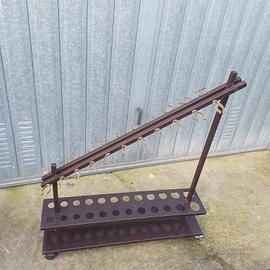 Espositore porta canne da pesca 