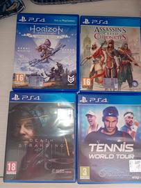 Set 4 Giochi CD PS4 