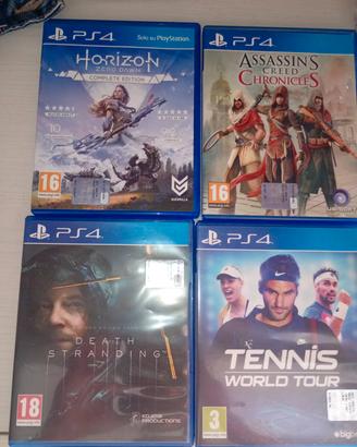 Set 4 Giochi CD PS4 