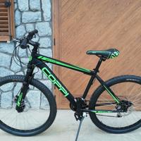 MTB 27,5″ Brave Disk NUOVA – Nero/Verde 21V - Bici