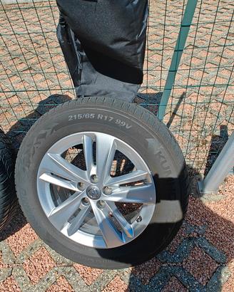 treno gomme invernali  per opel granland x